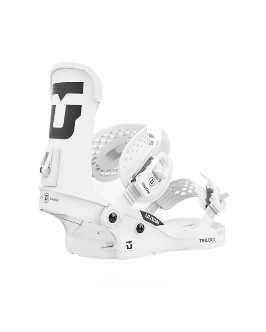 Union Trilogy Classic Team HB White Snowboard Binding
