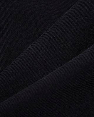 Universal Works Bakers Overshirt Fine Cord Organic Black
