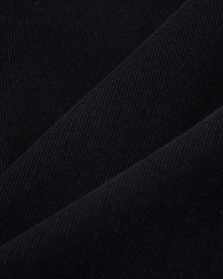 Universal Works Pullover L/S Shirt Recycled Wool Mix Sj Black