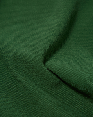 Universal Works Bakers Overshirt Fine Cord Organic Green