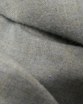 Universal Works Brushed Flannel Work Shirt Grey