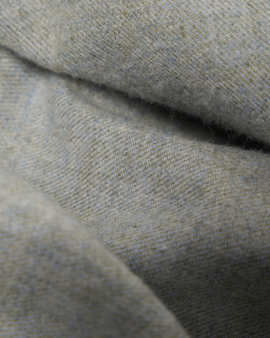 Universal Works Brushed Flannel Work Shirt Grey