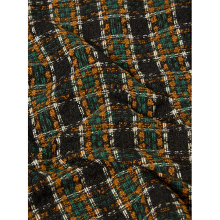 Universal Works Crazy Check Wool Mix Overall Jacket Charcoal