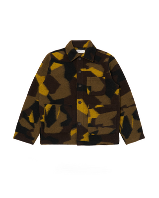 Universal Works Field Jacket Swede Camo Fleece