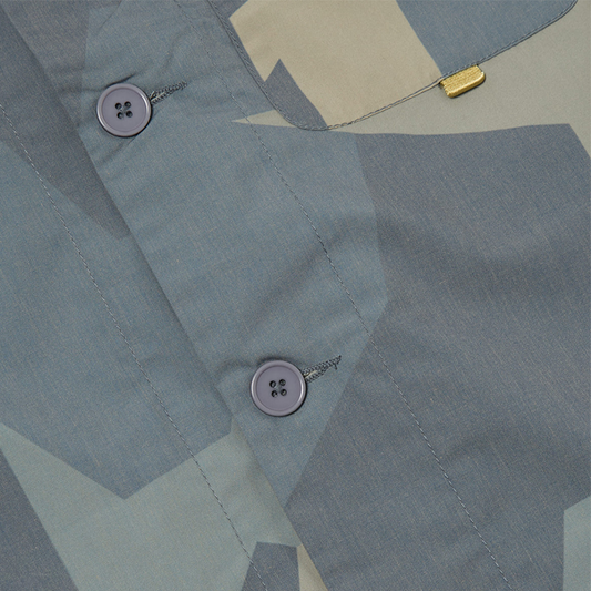 Universal Works Tech Overshirt Blue Camo