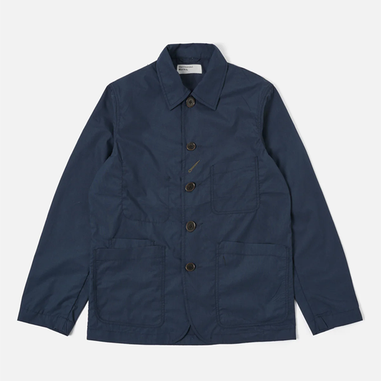 Universal Works Recycled Poly Tech Bakers Jacket Navy
