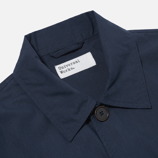 Universal Works Recycled Poly Tech Bakers Jacket Navy