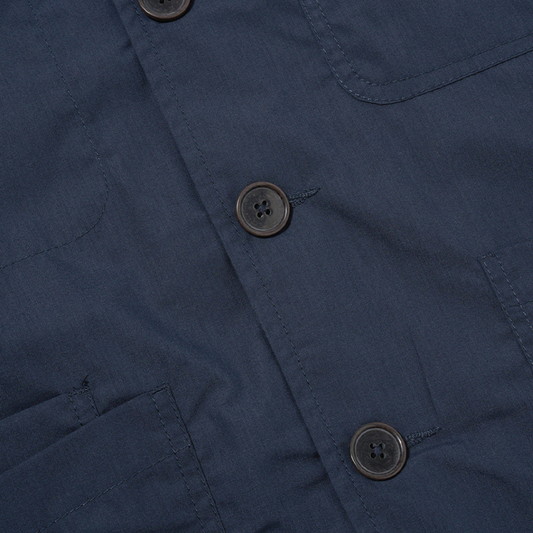 Universal Works Recycled Poly Tech Bakers Jacket Navy