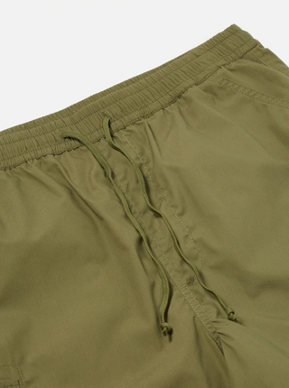 Universal Works Recycled Poly Tech Parachute Short Olive