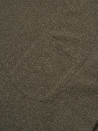 Universal Works Recycled Wool Mix SJ Loose L/S Tee Olive