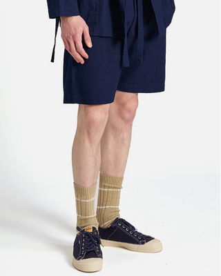 Universal Works Simple Short Indigo