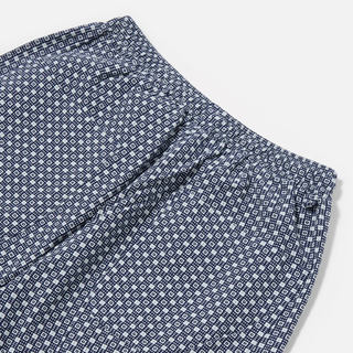 Universal Works Simple Short Tile 3 Cotton Navy