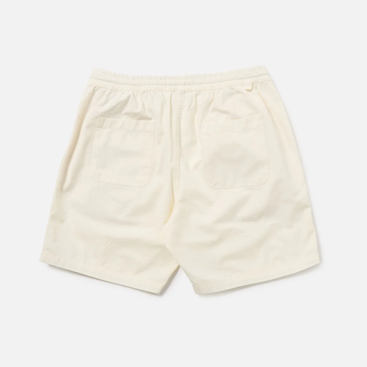 Universal Works Summer Canvas Beach Short Ecru