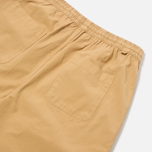 Universal Works Summer Canvas Beach Short Dark Sand