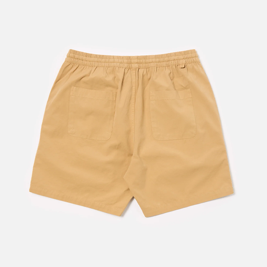 Universal Works Summer Canvas Beach Short Dark Sand