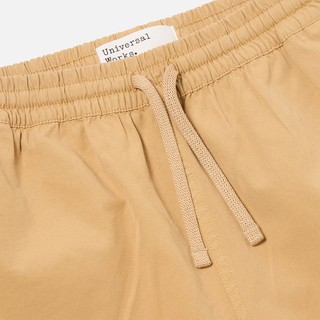 Universal Works Summer Canvas Beach Short Dark Sand