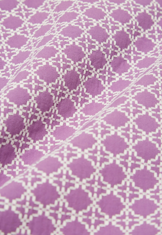 Universal Works Tile 2 Cotton Lumber Short Lilac