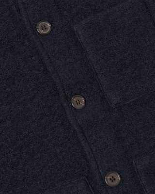 Universal works Uniform Jacket Wool Fleece Navy