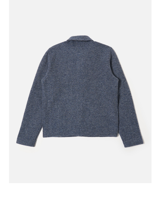 Universal works Uniform Jacket Wool Fleece Slate Blue