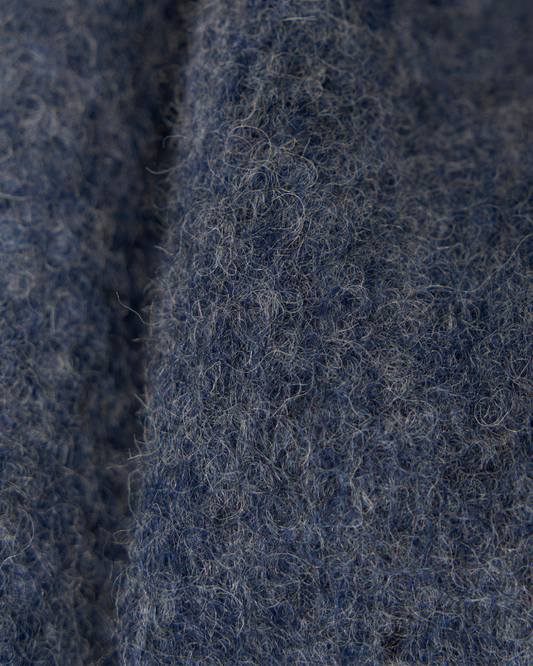 Universal works Uniform Jacket Wool Fleece Slate Blue