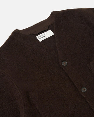 Universal Works Cardigan Wool Fleece Brown