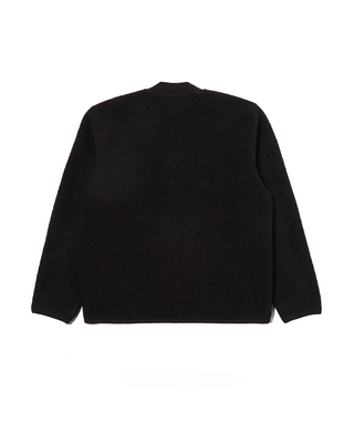 Universal Works Zip Bomber Wool Fleece Black