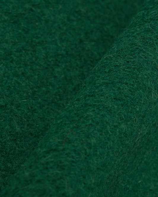 Universal Works Zip Waistcoat Wool Fleece Green