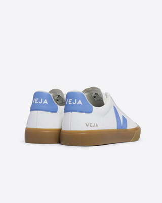 Veja Campo Chromefree Leather Extra White / Aqua