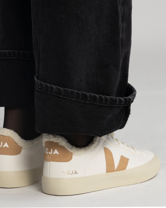 Veja Campo Winter Chromefree Leather Extra White / Desert