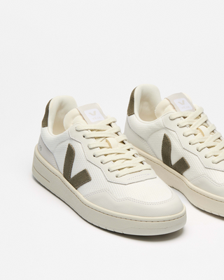 VEJA V-90 B-Mesh White Khaki - Eco-Friendly Sneakers