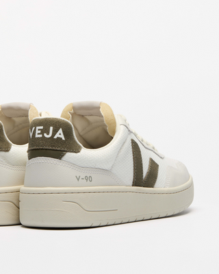 VEJA V-90 B-Mesh White Khaki - Eco-Friendly Sneakers