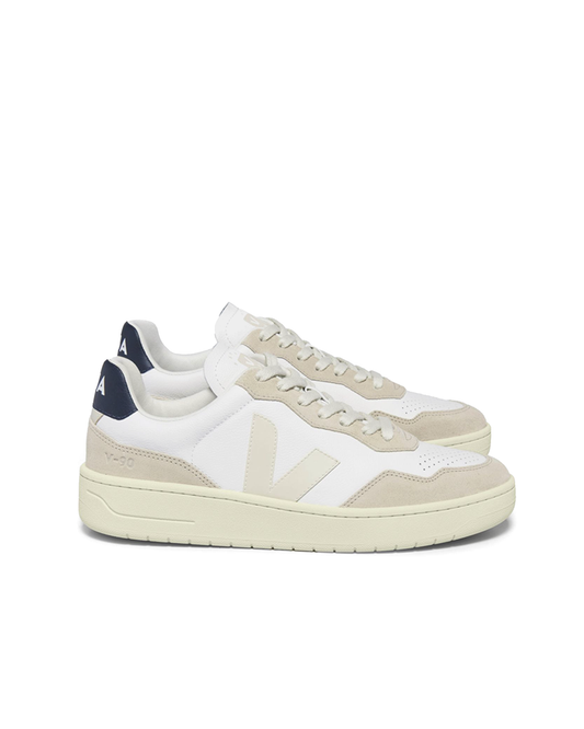Veja V-90 Leather Extra White Pierre Nautico
