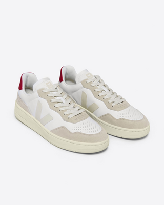 Veja V-90 Leather Extra White Pierre Pekin