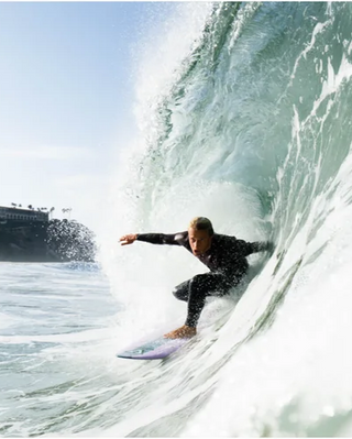 Vissla 7 Seas Comp 4/3 Full Suit Chest Zip Black Wetsuit