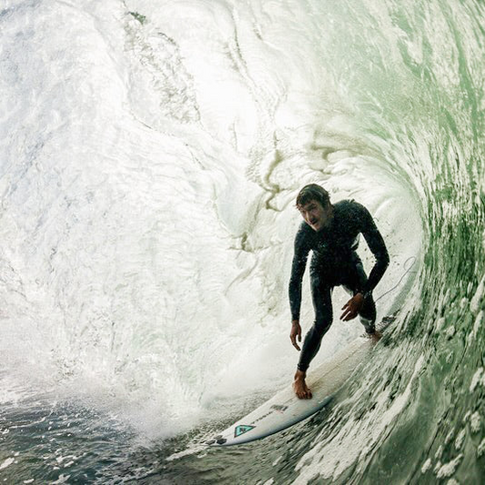 Vissla Seven Seas 3/2 Full Chest Zip Black Jade Wetsuit