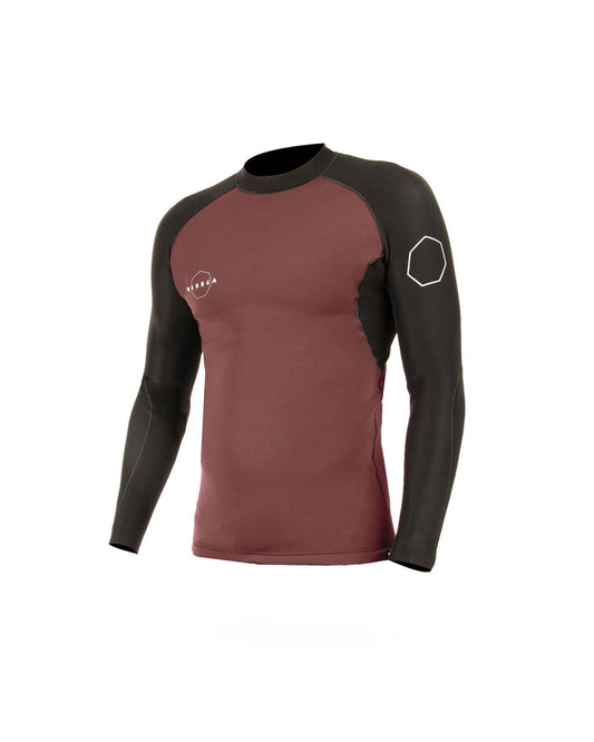 Vissla High Seas 2 1mm LS Jacket Wine