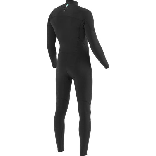Vissla Seven Seas 4/3 Full Chest Zip Black Wetsuit