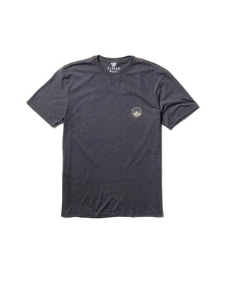 Vissla Surf Check Comp Lite Eco Performance Tee Black Heather