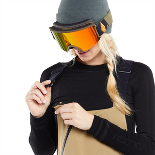 Volcom W's Elm Stretch GORE-TEX Bib Overall Dark Khaki