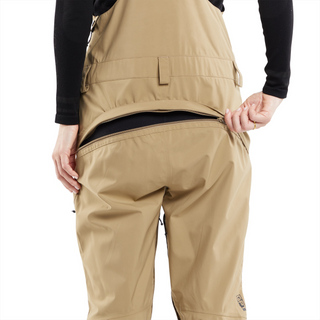 Volcom W's Elm Stretch GORE-TEX Bib Overall Dark Khaki