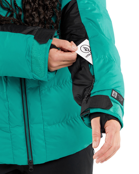 Volcom W's Puffleup Jacket Vibrant Green