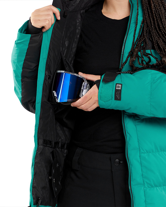 Volcom W's Puffleup Jacket Vibrant Green