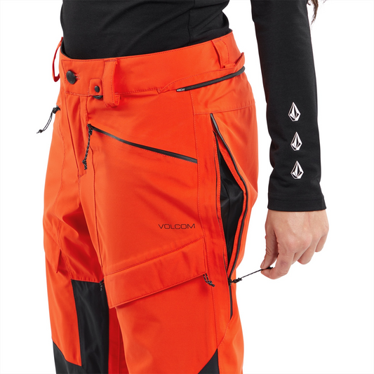 Volcom W's V.Co AT Stretch GORE-TEX Pant Orange Shock