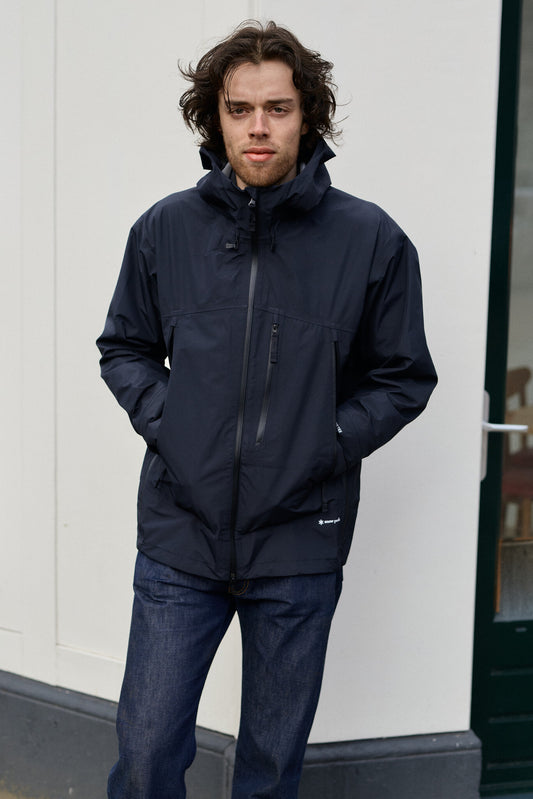Snow Peak GORE-TEX Rain Jacket Black