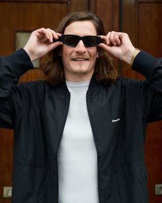 Monokel Eclipse Matt Black / Green Solid Lens