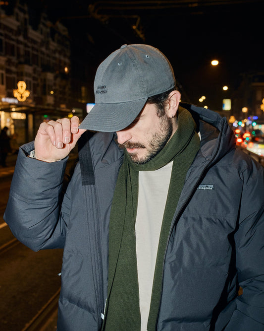 Behind The Pines 80's Dad Hat Dark Grey