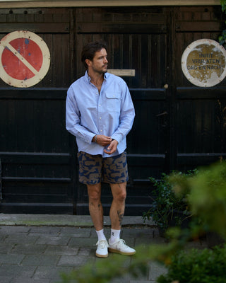 OAS Morel Puzzlotec Net Shorts Brown