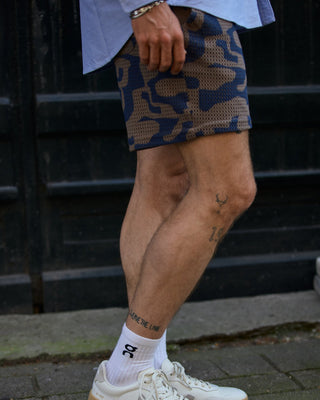 OAS Morel Puzzlotec Net Shorts Brown