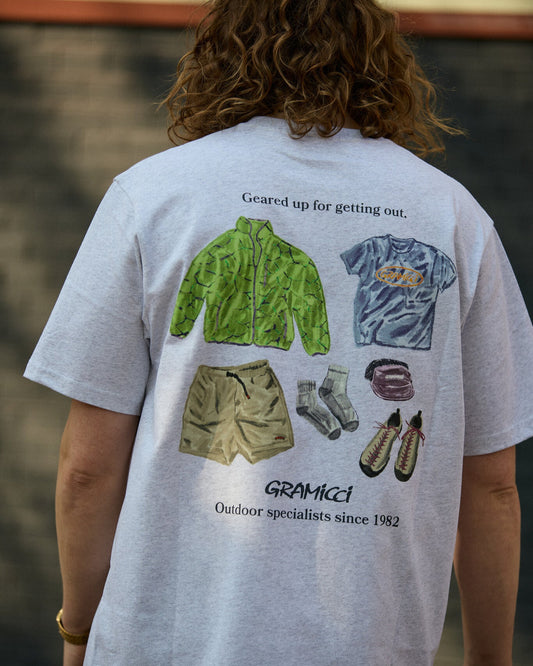 Gramicci Geared Up Tee Greay Heather