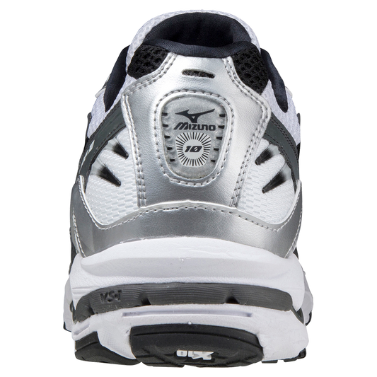 Mizuno Wave Rider 10 White / Silver / Black